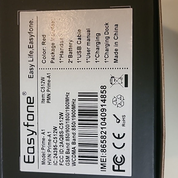 Easyfone cellphone - Picture 5 of 9